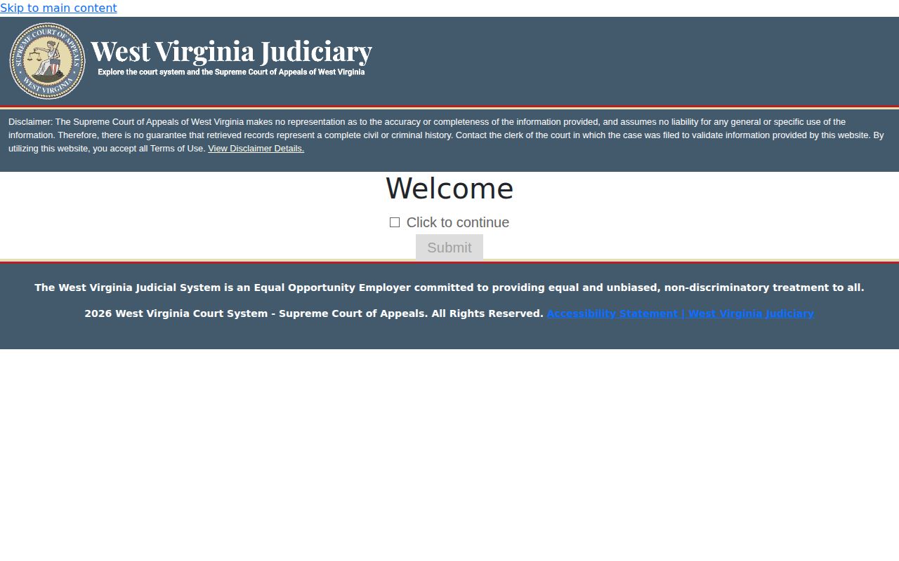Wyoming County release court Magistrate record search